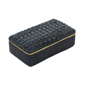 Opberg box Cobe zwart groot (Black)