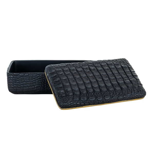 Opberg box Cobe zwart groot (Black)
