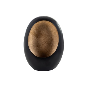 Kandelaar Civan zwart goud glitter klein (Black)