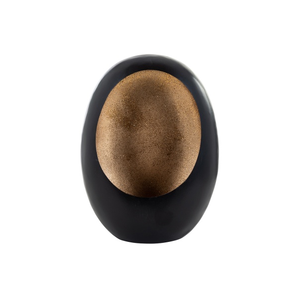 Kandelaar Civan zwart goud glitter klein (Black)