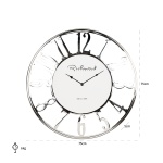 Klok Westin metaal (Silver)