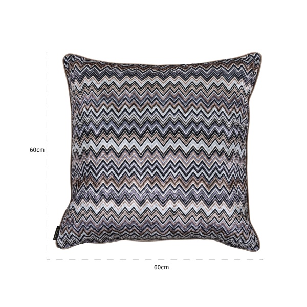 Kussen Candice zigzag 60x60 (IV-21021 Big zigzag 8022 Twing)