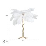 Tafellamp Upanova wit (White)