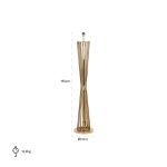 Vloerlamp Jaira (Gold)