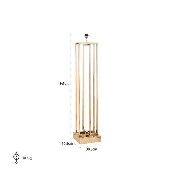 Vloerlamp Jalin (Gold)