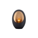 Tafellamp Lina klein (Black/gold)