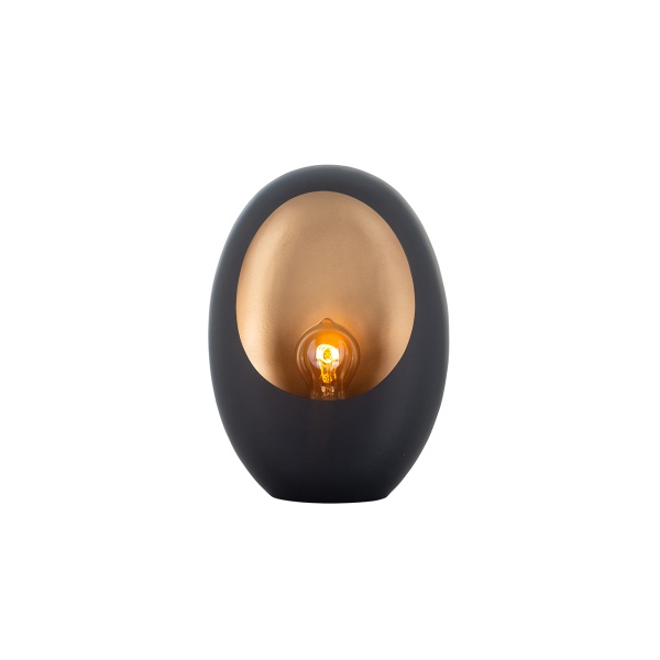Tafellamp Lina klein (Black/gold)