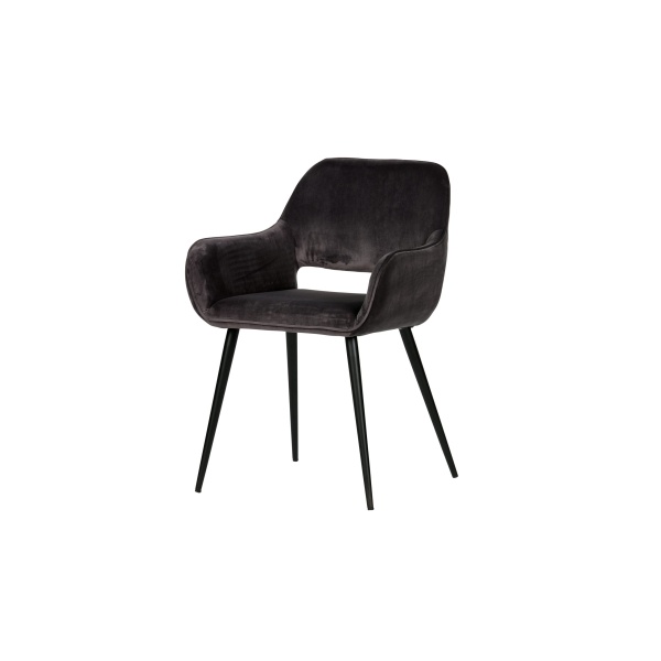 Set V 2 - Jelle Stoel Fluweel Grijs
