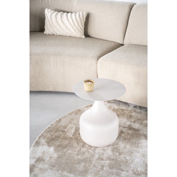 Bijzettafel Mist - Off-white