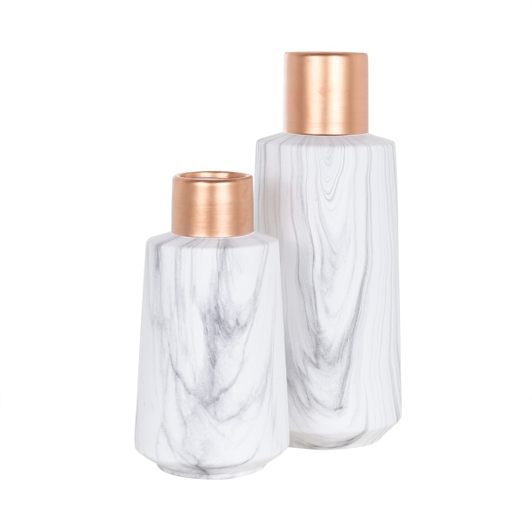 Vaas Jamey groot (White)
