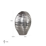 Vaas Gina zilver (Silver)
