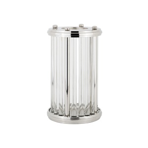 Windlicht Emeray zilver medium (Silver)
