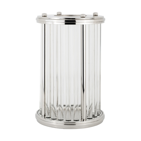 Windlicht Eaden zilver groot (Silver)