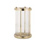 Windlicht Earlson goud medium (Gold)