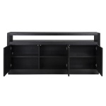 Dressoir Oakura 3-deuren (Black)