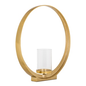 Windlicht Ruan goud groot (Gold)