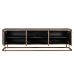 TV-dressoir Classio 4-deuren (Brushed Gold)