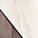 Wandkast Barkley 2-deuren 3-planken (Brushed Gold)
