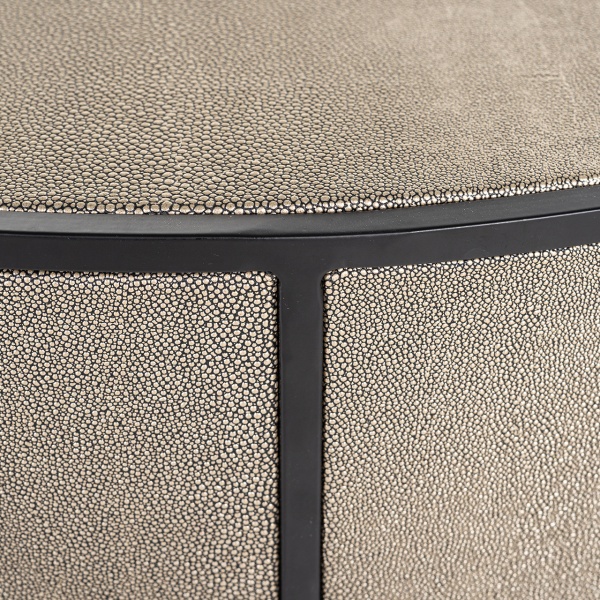Salontafel Lustrio 92Ø  (Black)