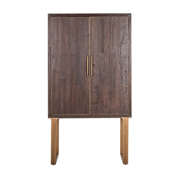 Wandkast Cromford Mill 2-deuren (Brushed Gold)