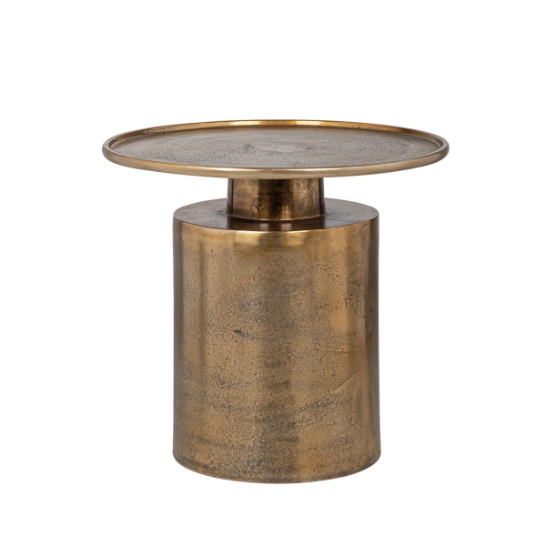 Bijzettafel Griffin 50Ø goud (Brushed Gold)