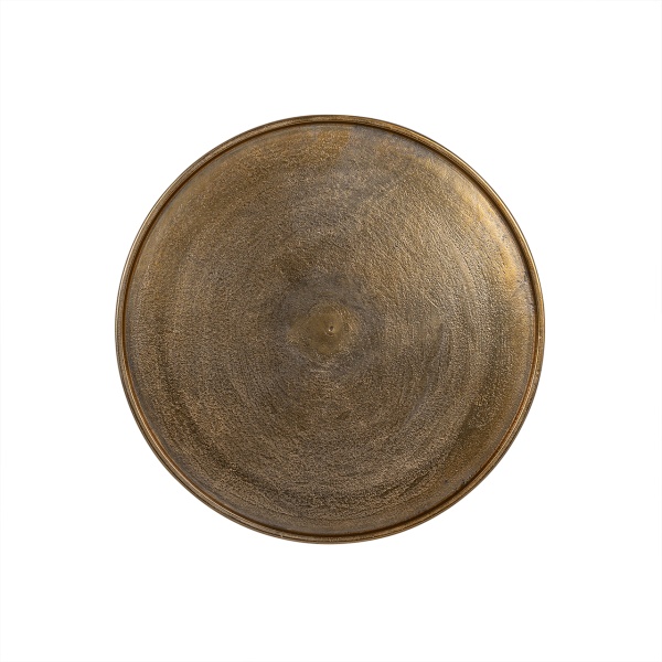Bijzettafel Griffin 50Ø goud (Brushed Gold)