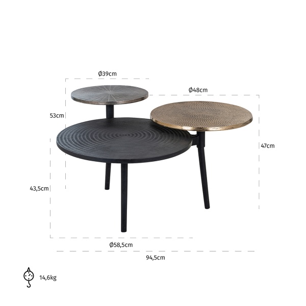Salontafel Harvey