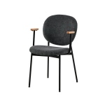 Armstoel Lola Antraciet