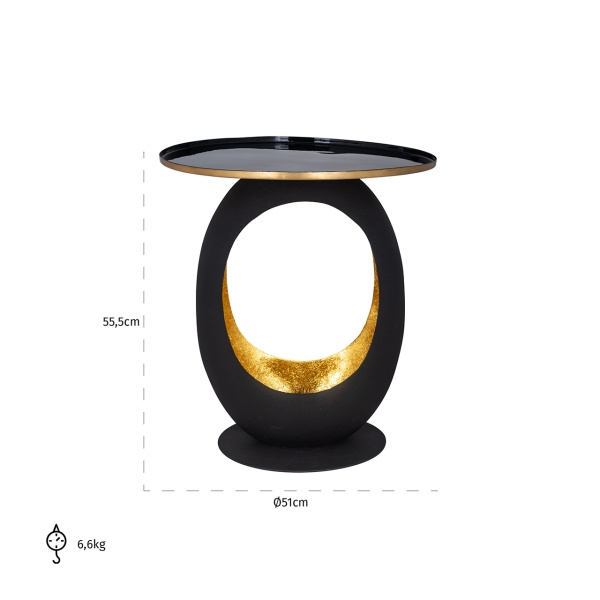 End table Kristy (Black)