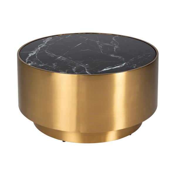 Salontafel Cossai 80Ø (Gold)