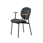 Armstoel Lola Antraciet