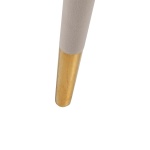 Showroommodel Eetkamer bank Colleene Khaki velvet  Fire retardant (FR-Quartz 903 Khaki) Zelf Afhalen