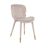 Stoel Sara khaki velvet fire retardant (FR-Quartz 903 Khaki)