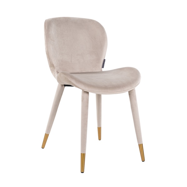 Stoel Sara khaki velvet fire retardant (FR-Quartz 903 Khaki)