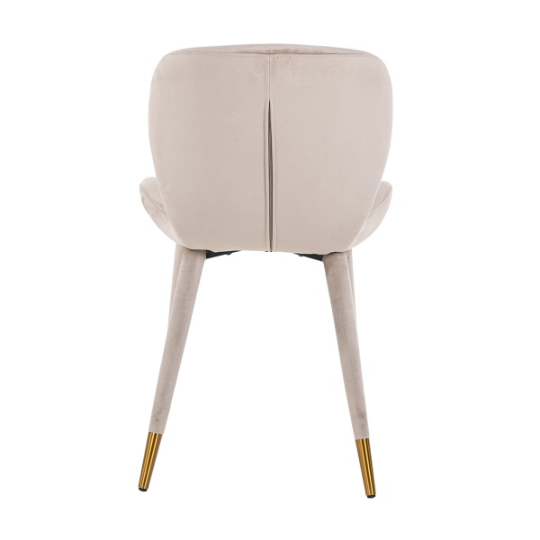 Stoel Sara khaki velvet fire retardant (FR-Quartz 903 Khaki)