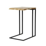 Laptoptafel edge / Massief acacia naturel
