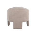Fauteuil Charmaine khaki velvet (Quartz Khaki 903)