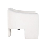 Fauteuil Charmaine white furry (Himalaya 900 white furry)