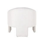Fauteuil Charmaine white furry (Himalaya 900 white furry)