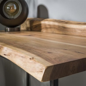 Bureau 110x60 live edge / Massief acacia naturel