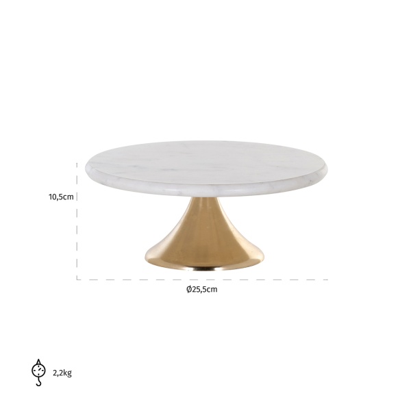 Taartplateau Jessly (White)