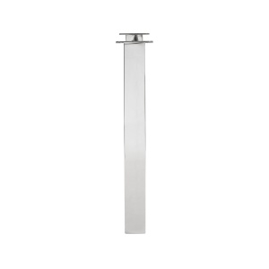 Eettafelpoten set U-poot zilver (Silver)