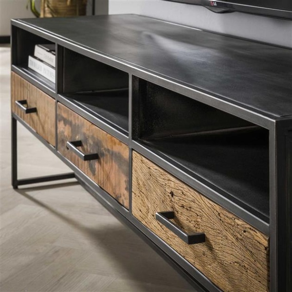 TV-meubel 3L blend / Robuust hardhout