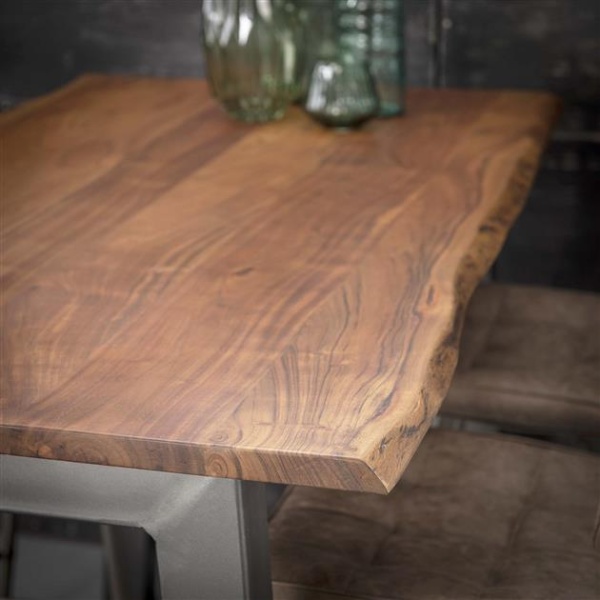 Bartafel 147 edge 25mm / Massief acacia naturel