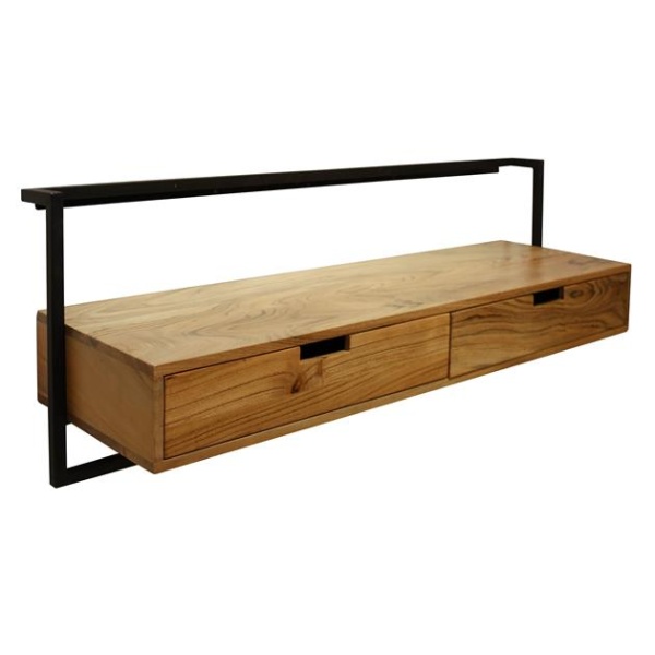 TV-meubel air solid / Massief acacia naturel
