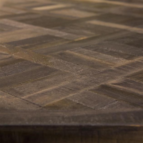 Eetkamertafel 200 Teca vine / Teakhout brownwash