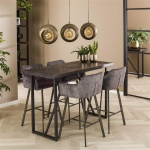 Bartafel Teca vine / Teakhout brownwash