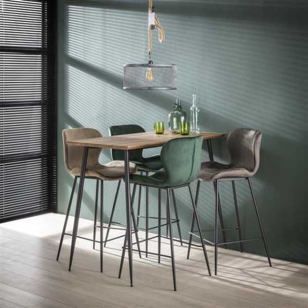 Bartafel tapse poot / 3D eiken bruin