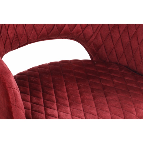 Barkruk Paris Velvet Rood