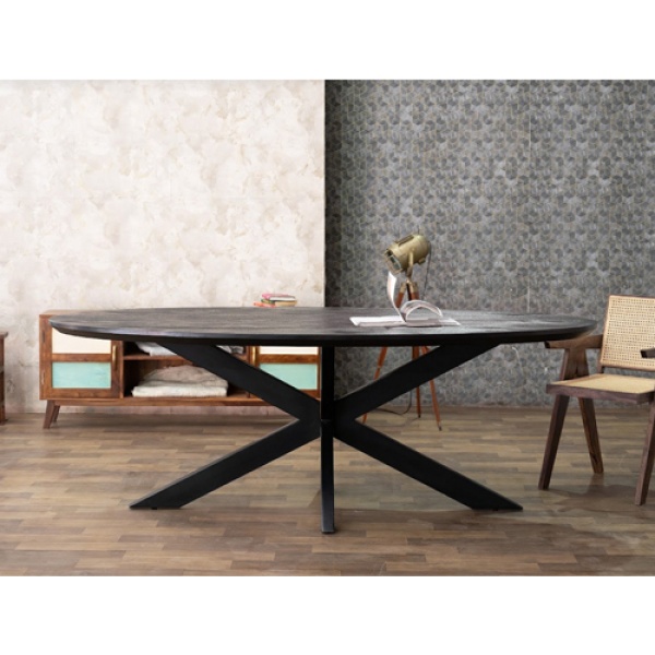 Eettafel Odin Ovaal 260 Zwart